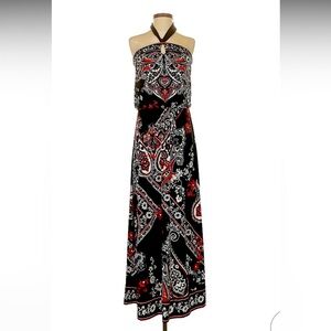 White House Black Market Halter Maxi-Dresz